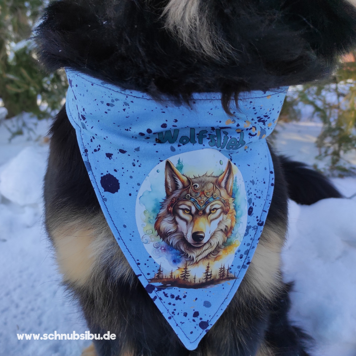 Bügelbild Fantasie-Tiere Wolf